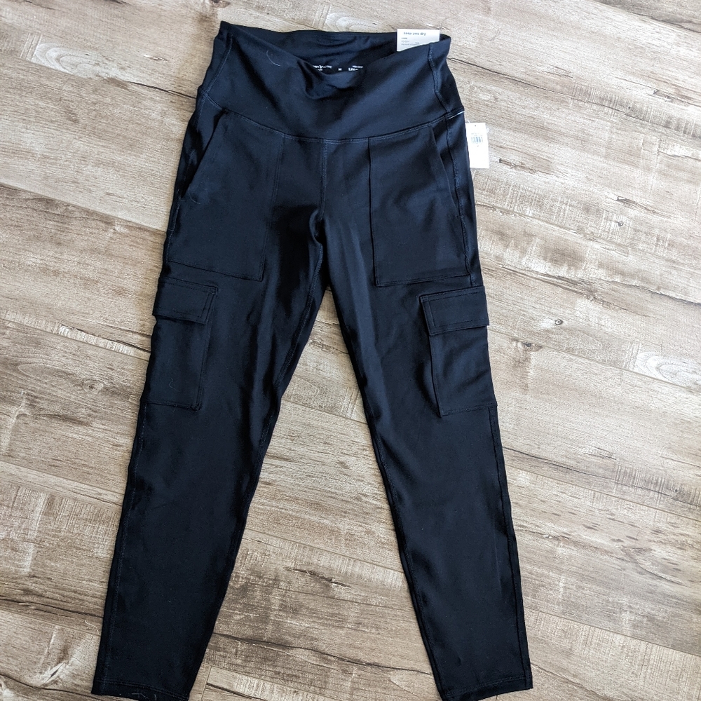 Power press cargo compression 7/8 length leggings